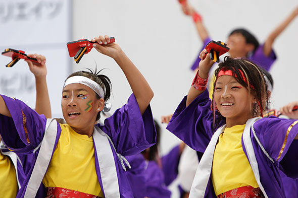 第30回 ヨコハマカーニバル ハマこい踊り 横浜市立六つ川小学校 踊る六つ川ソーラン隊