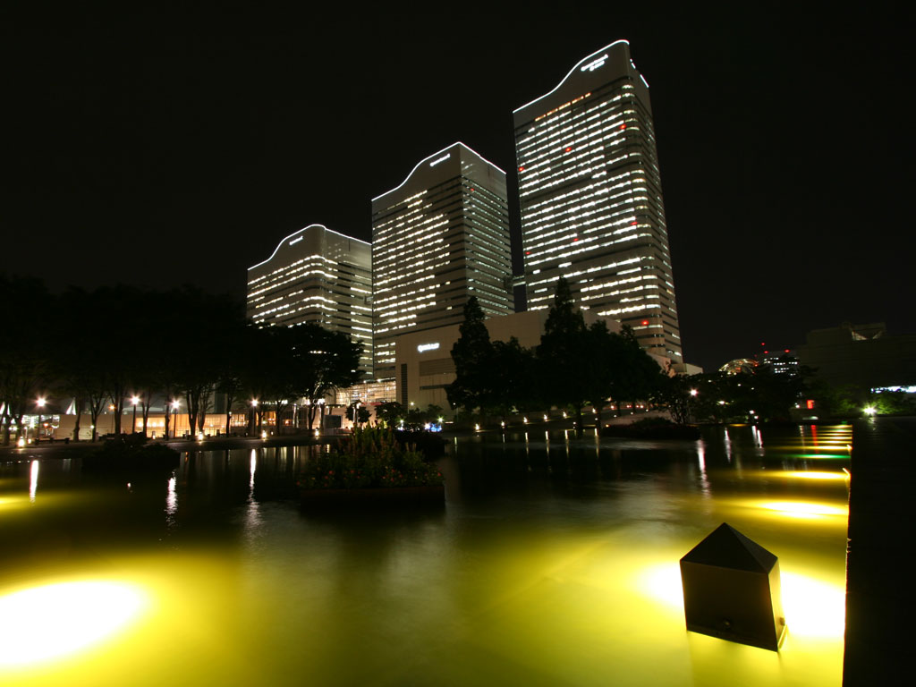 みなとみらい３ ４丁目周辺編夜景壁紙 横浜発見ガイド